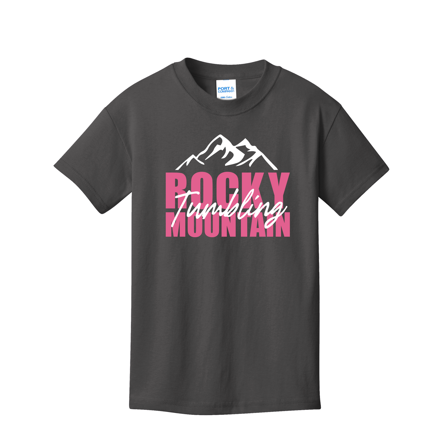 Port & Company® Core Cotton unisex all ages Tee - Mountain