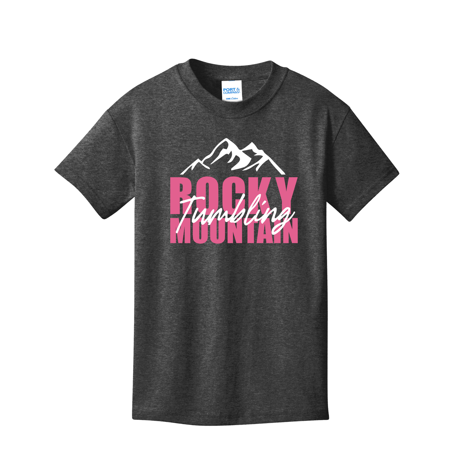 Port & Company® Core Cotton unisex all ages Tee - Mountain